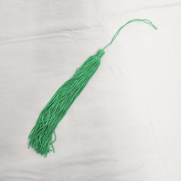Graduation Tassel For Mortar Board Mint Green for homeschool or replacement - Picture 1 of 5